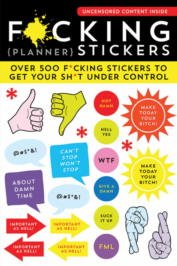 Planner Organization Stickers - Uncensored Content