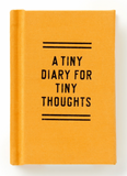 A Tiny Diary for Tiny Thoughts