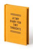 A Tiny Diary for Tiny Thoughts