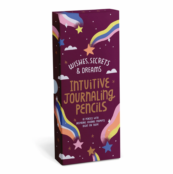 Intuitive Journaling Pencils - 10 Graphite Pencils