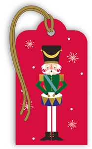 Gift Tag with String - Nutcracker