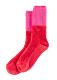 Amarie Reading Socks - Red