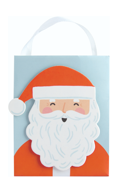 Mini Gift Bag - Santa