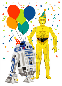 Birthday - C3PO & R2D2