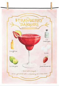 Strawberry Daiquiri Kitchen Towel