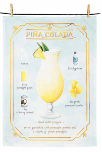 Pina Colada Kitchen Towel