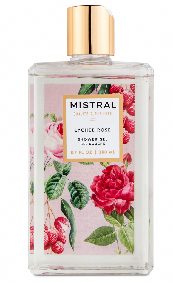 Mistral Luxe Lychee Rose Body Wash