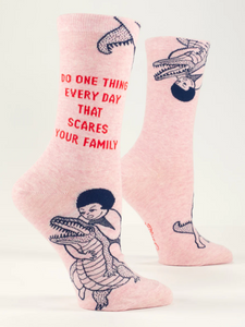 Women's Socks - Scares your Family