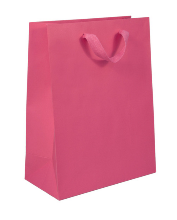 Large Manhattan Gift Bag - Fuchsia