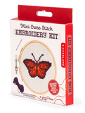 Butterfly Mini Cross Stitch Embroidery Kit