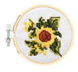 Sunflower Mini Cross Stitch Embroidery Kit