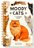 Moody Cats Sticker Book