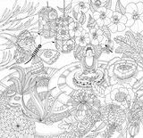 Zen Garden Colouring Book