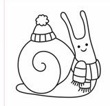 Color Me Cozy Colouring Book