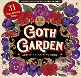 Goth Garden Colouring Book
