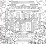 Goth Garden Colouring Book