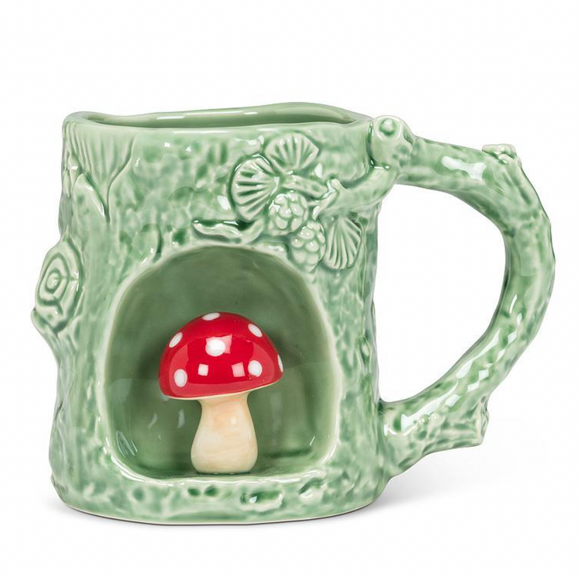 Peek-a-Boo Mushroom Mug