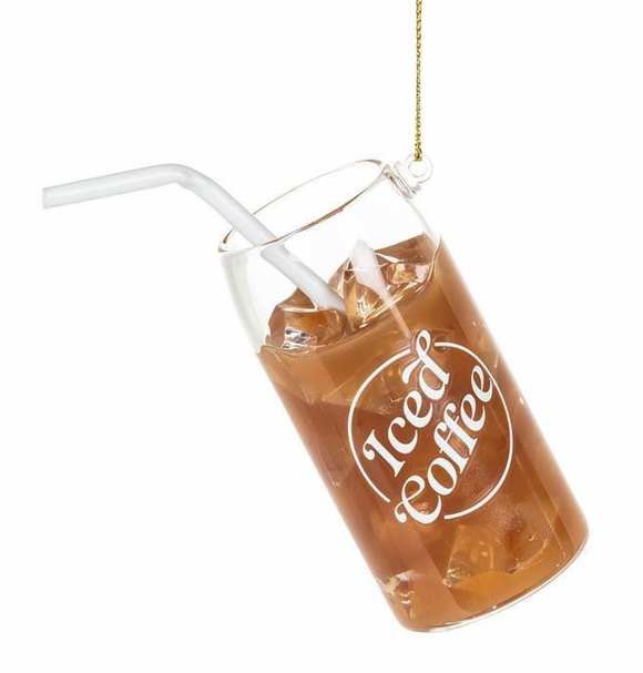 Iced Coffee Ornament