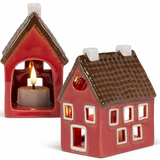 Miniature Village - Large Red House