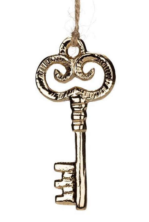 Golden Key Ornament
