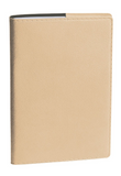 Leather Refillable Notebook - Sand Beige