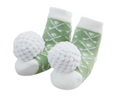Rattle Toe Sock Set - Golf Balls