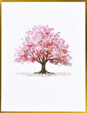 Boxed Premium Notecards - Watercolour Trees