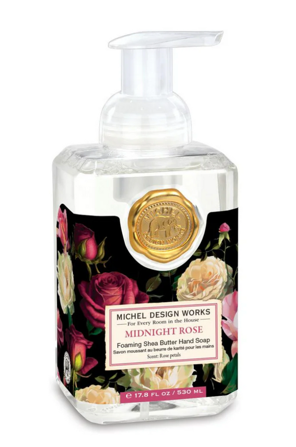 Michel Design Foaming Soap - Midnight Rose