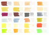 Dual-Tip Colouring Skin Tone Markers - set of 24
