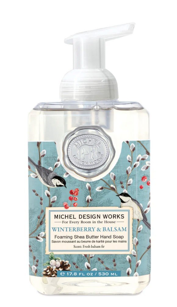 Michel Design Foaming Soap - Winterberry & Balsam
