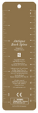 Peter Pauper Bookmark - Antique Book Spine
