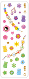 Friendship Bracelet Sticker Set