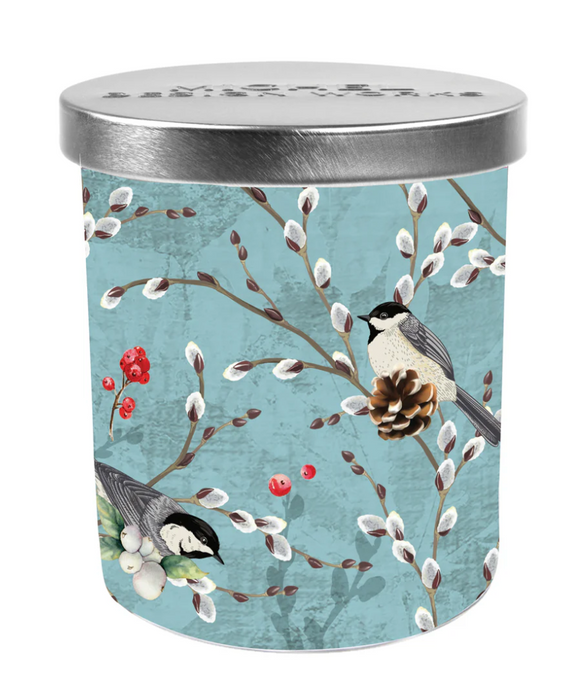 Michel Design Candle with Lid - Winterberry & Balsam