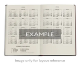 2025-26 Midi Academic Weekly Planner - Blue Luxe