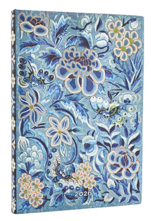 2026 Midi Weekly Planner - Blue Willow