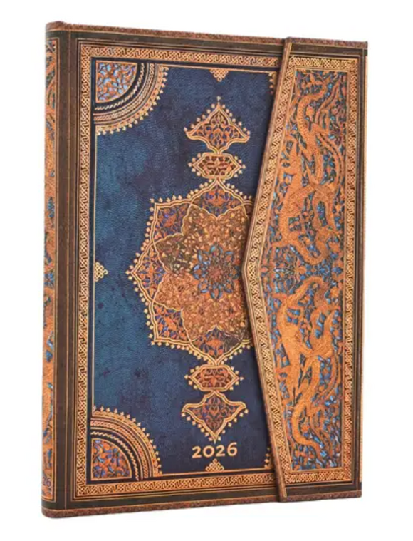 2026 Midi Weekly Planner - Safavid Indigo