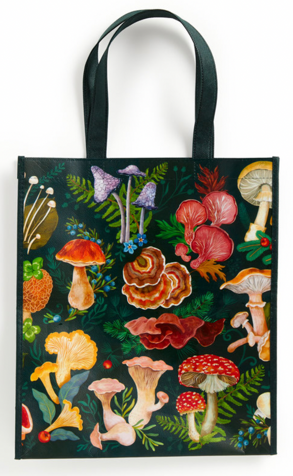 Mushrooms Reusable Shopping Tote