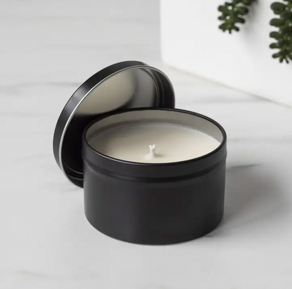 Bougie Soy Wax Tin Candles