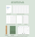 A5 Camden Organizer - Olive