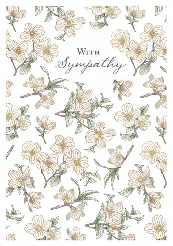 Sympathy - Ivory White Flowers