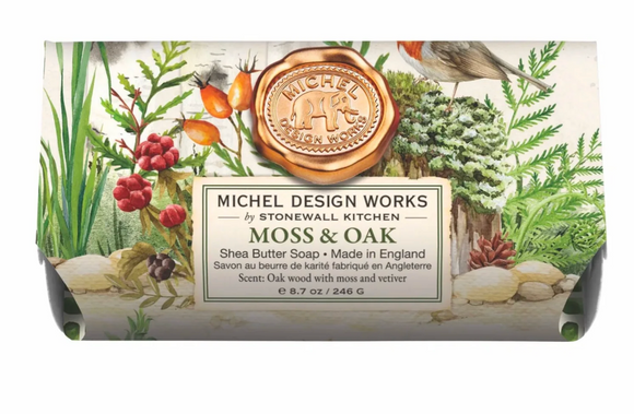 Michel Design Bar Soap - Moss & Oak
