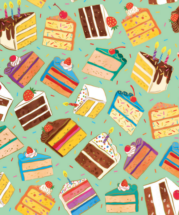 Birthday Cake Roll Wrap