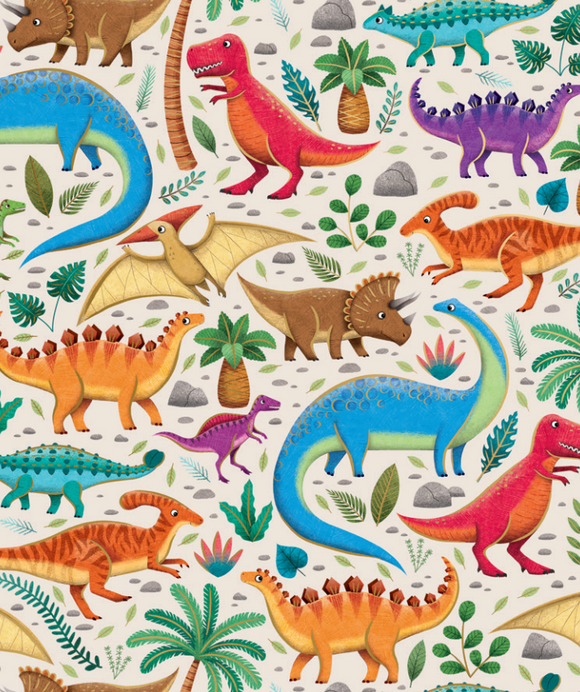 Dinosaurs Roll Wrap