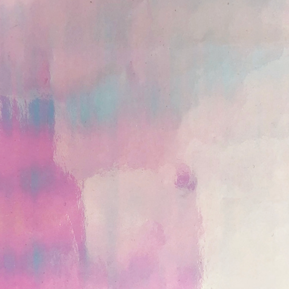 White Iridescent Roll Wrap