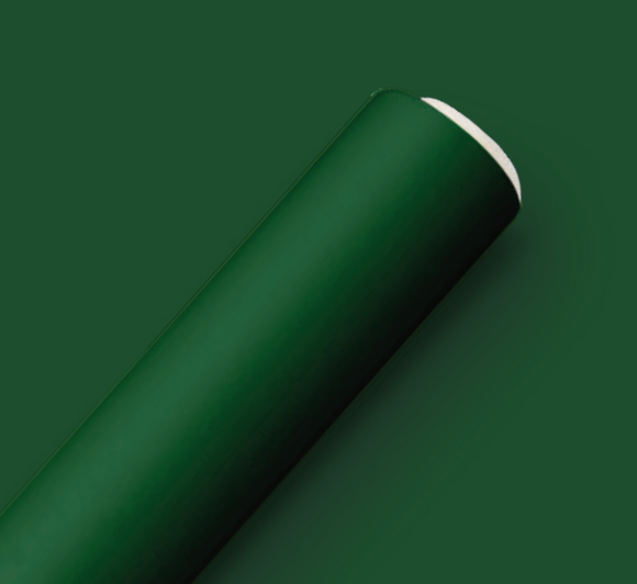 Hunter Green Matte Roll Wrap