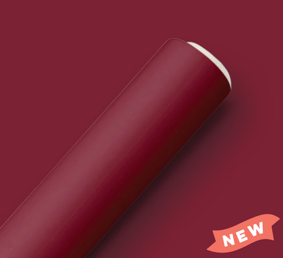 Burgundy Matte Roll Wrap
