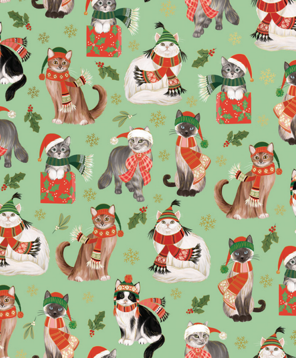 Frolicking Felines Roll Wrap