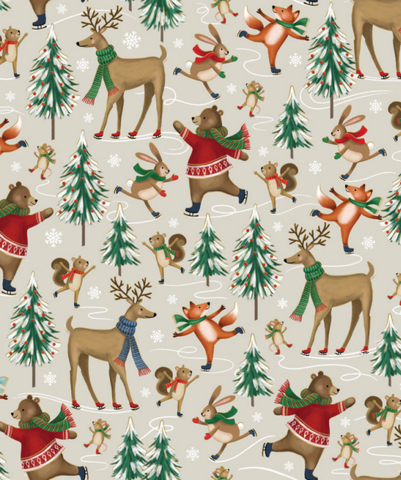 Woodland Skating Roll Wrap