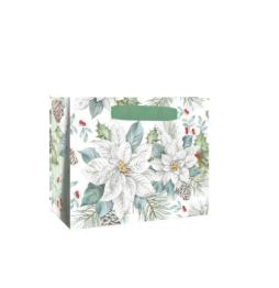 Snowdrift Floral Mini Gift Bag