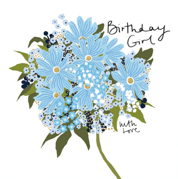 Birthday - Blue Bouquet